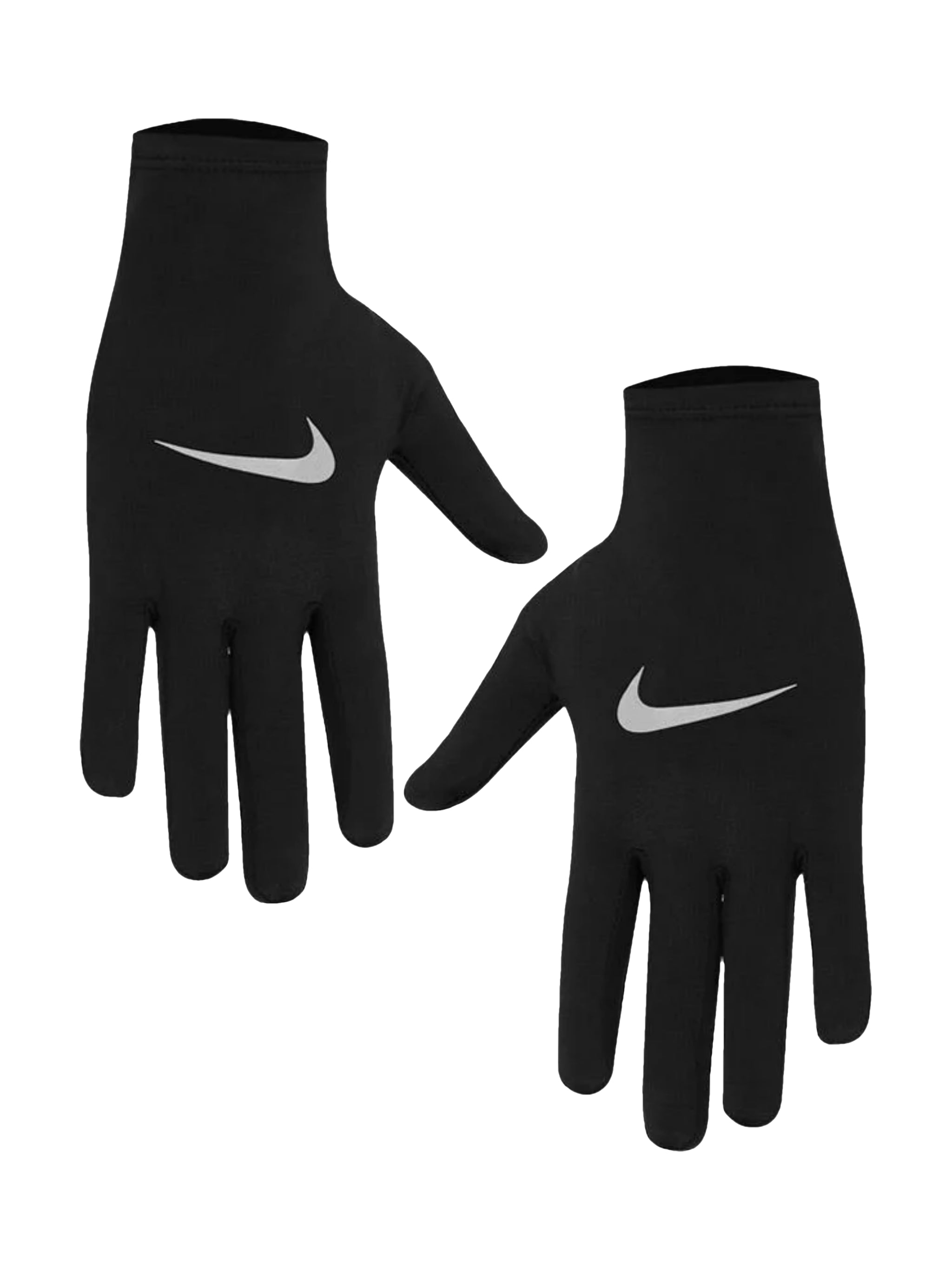 Nike Pacer Liner Running Gloves Black/Silver