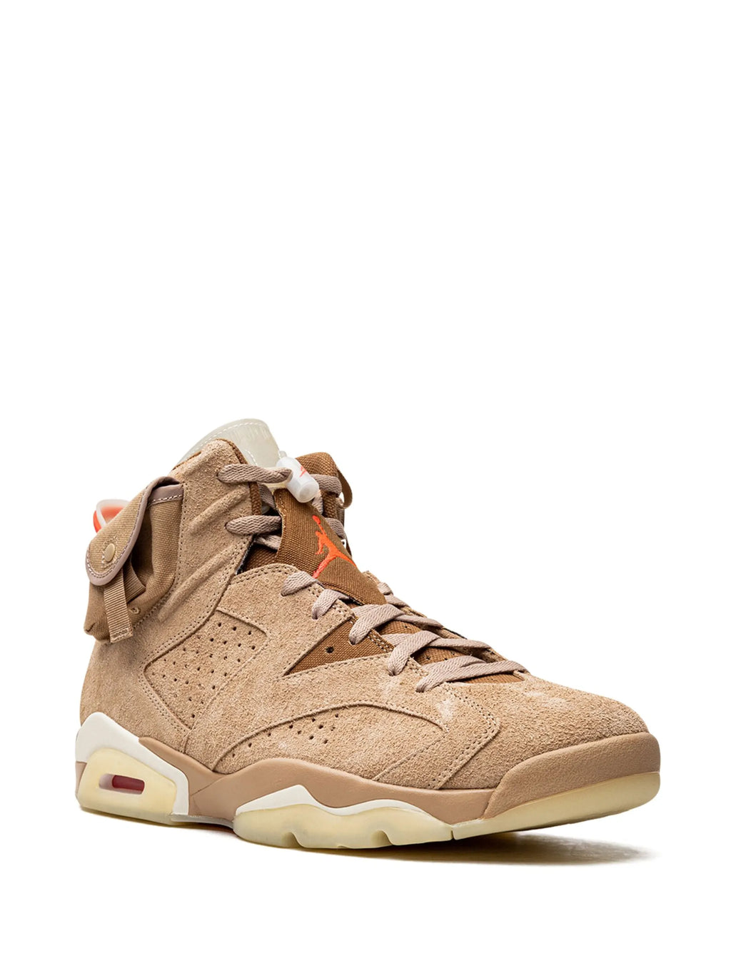 Jordan x Travis Scott Air Jordan 6 Retro SP "British Khaki Promo Sample" Sneaker