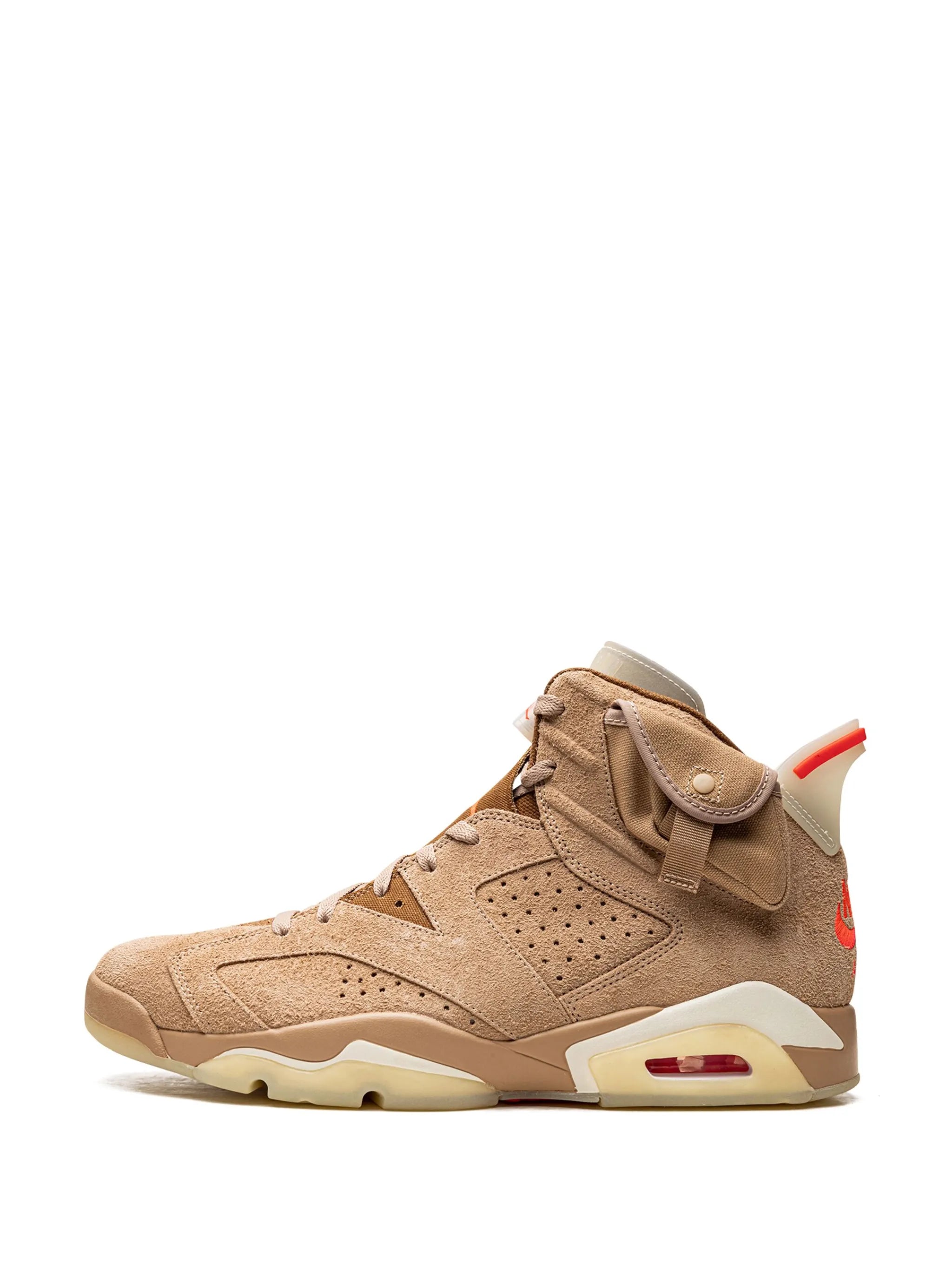 Jordan x Travis Scott Air Jordan 6 Retro SP "British Khaki Promo Sample" Sneaker