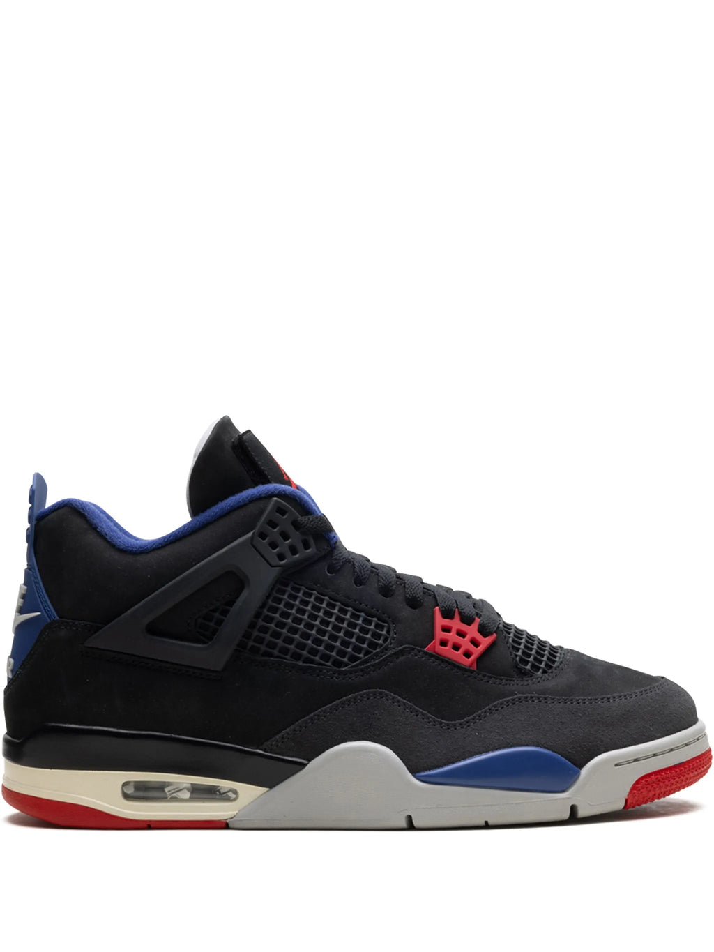 Air Jordan 4 "Rare Air - Black/Fire Red/Deep Royal Blue/Dark Smoke Grey/Tech Grey" Sneaker