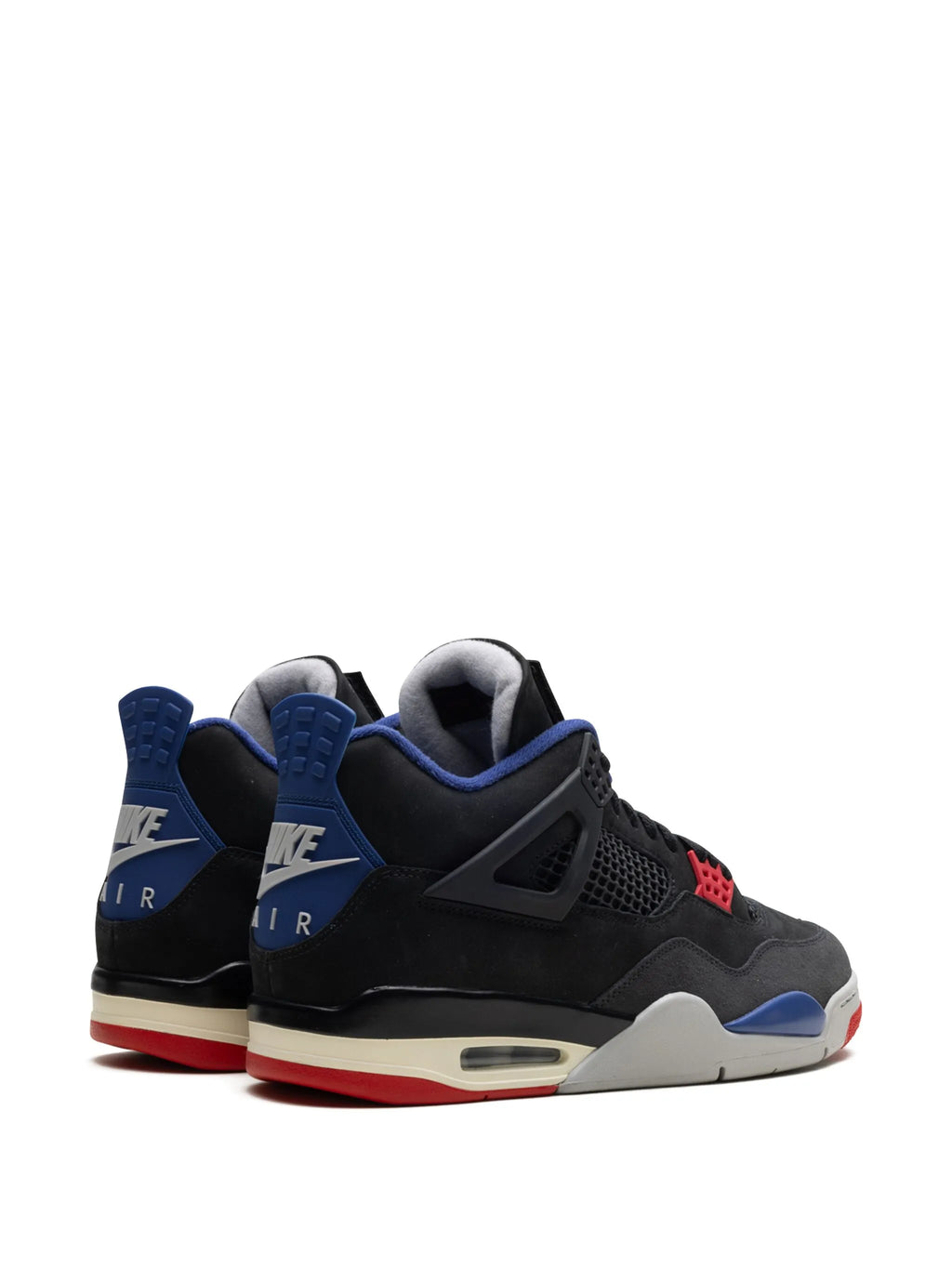 Air Jordan 4 "Rare Air - Black/Fire Red/Deep Royal Blue/Dark Smoke Grey/Tech Grey" Sneaker