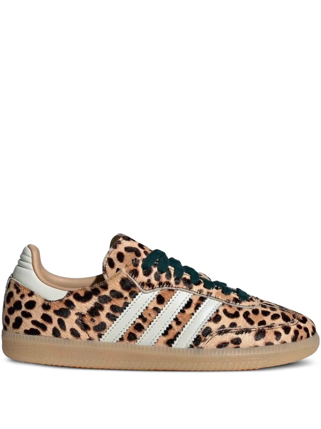 Adidas Samba OG Leopard-Print Three-Stripe Sneaker