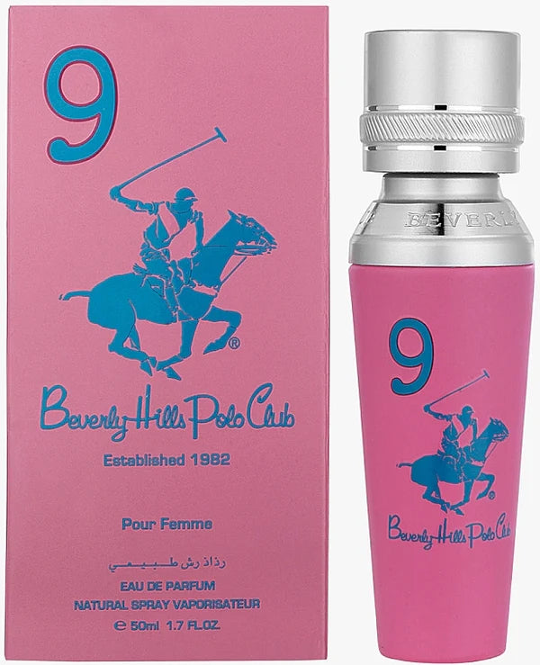 BH Polo Club Sport No.9 For Women EDT 100ml – Fresh Feminine Fragrance with Sporty Elegance