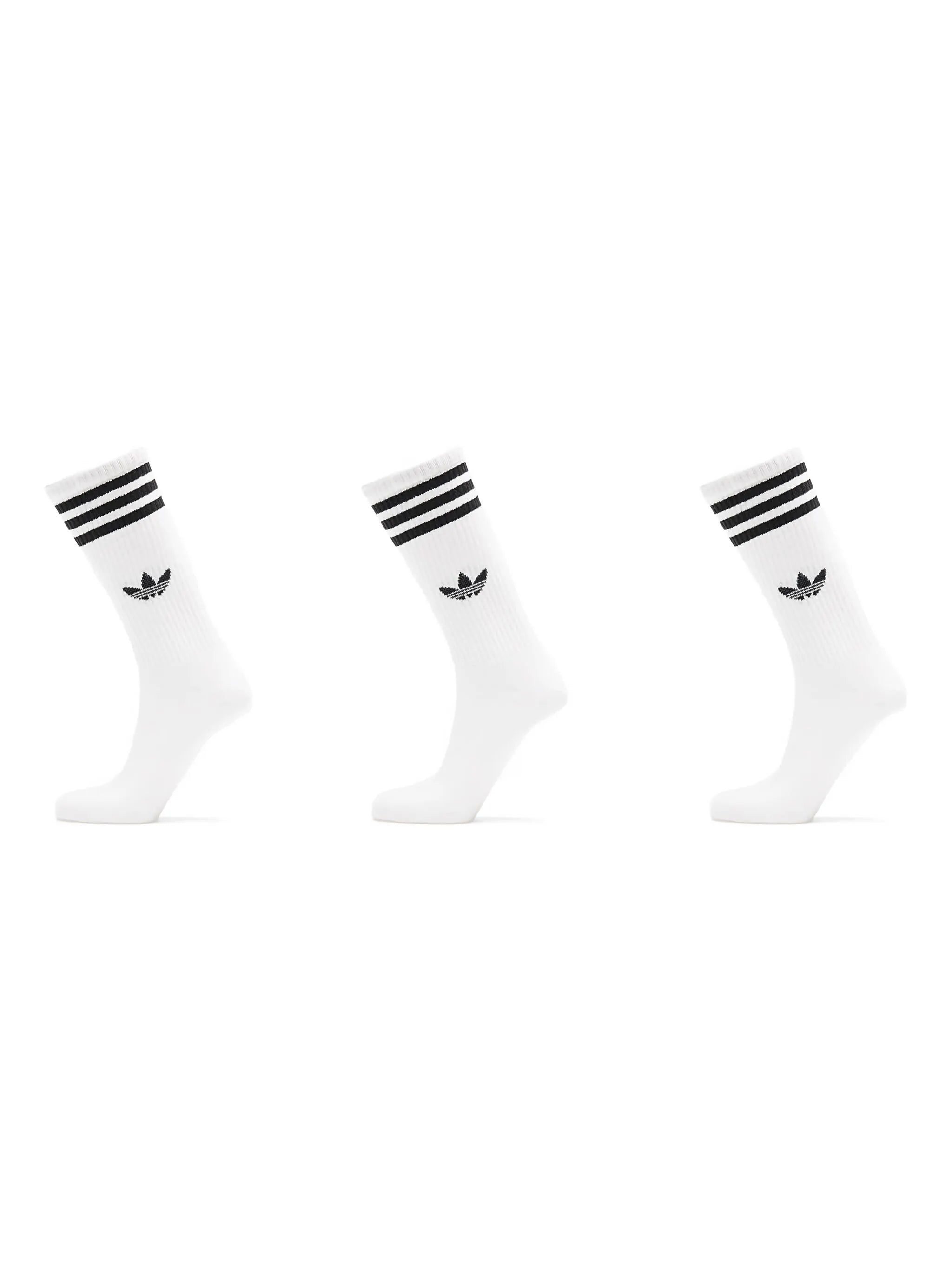 Adidas Striped White Logo Socks – Everyday Comfort with Classic Adidas Style