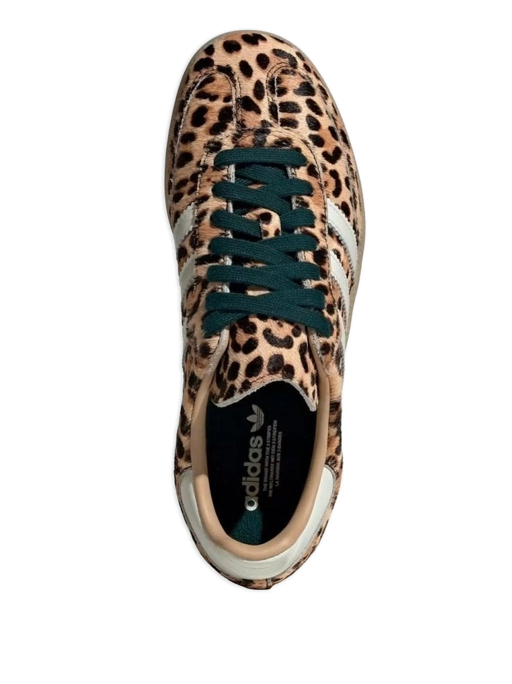 Adidas Samba OG Leopard-Print Three-Stripe Sneaker
