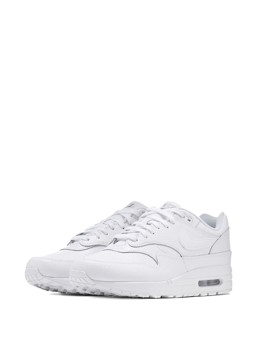 Nike Air Max 1 Premium White Snakeskin Sneaker