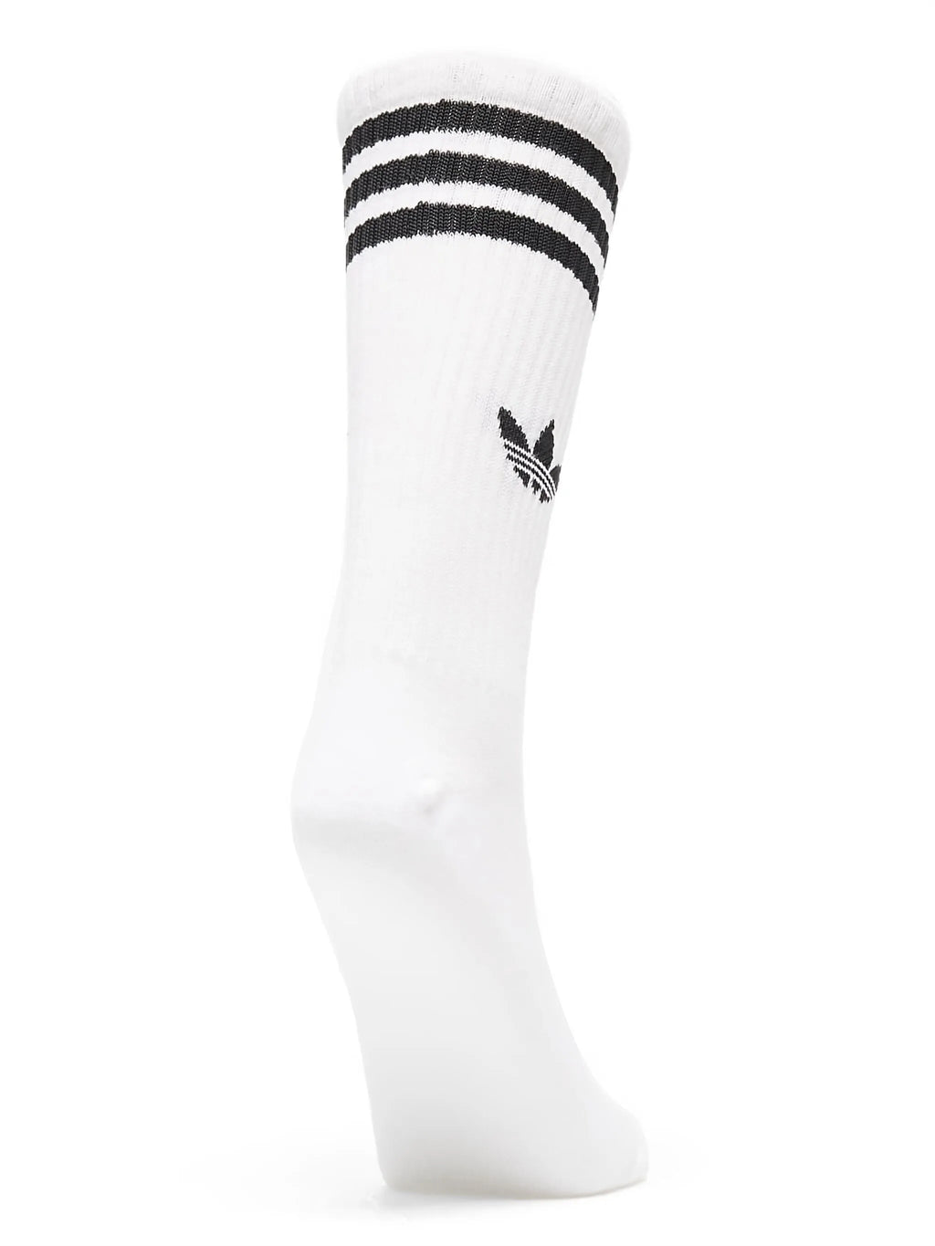 Adidas Striped White Logo Socks – Everyday Comfort with Classic Adidas Style