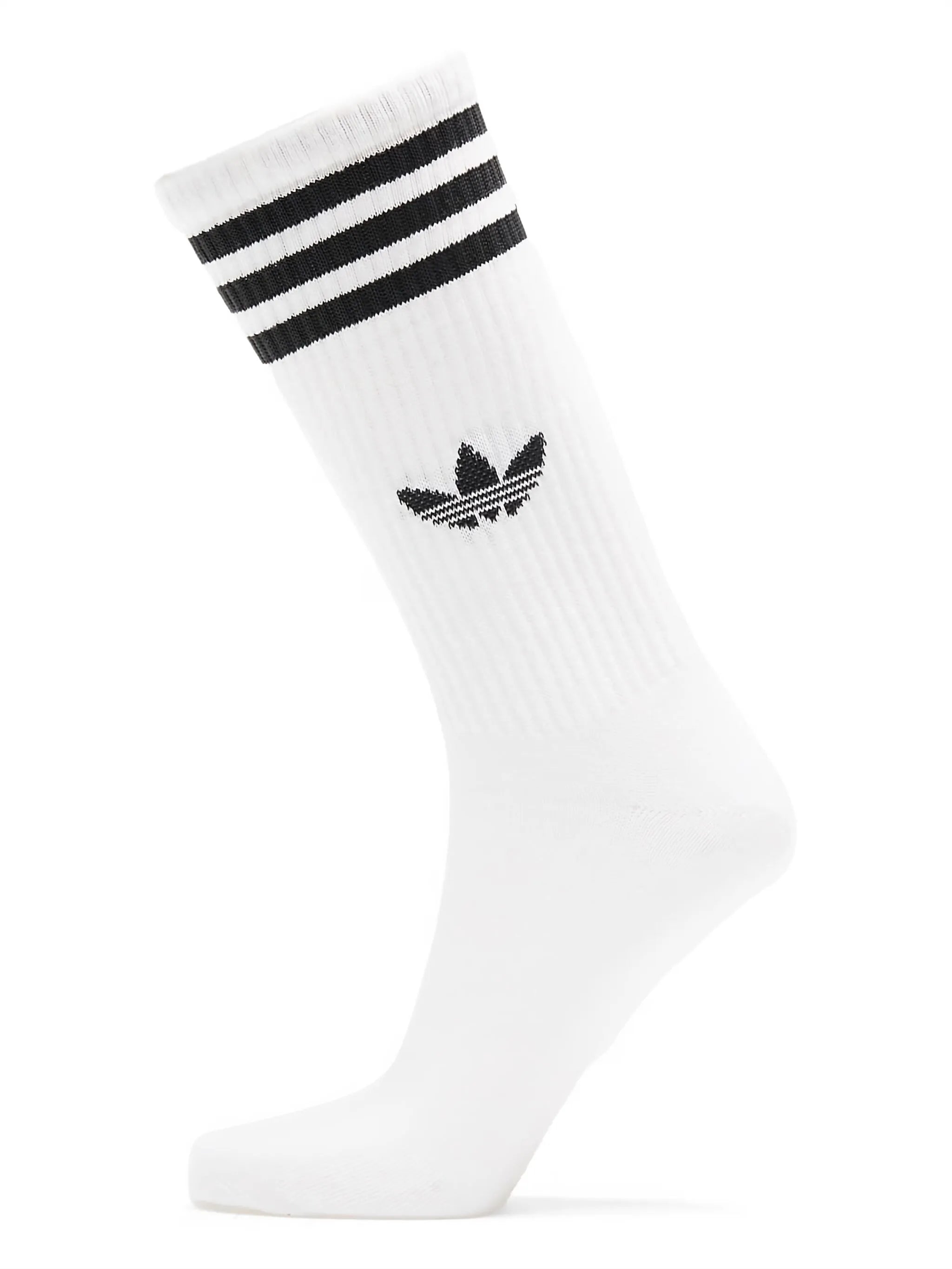 Adidas Striped White Logo Socks – Everyday Comfort with Classic Adidas Style