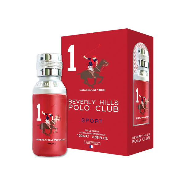 B H POLO CLUB SPORT NO.1 FOR MEN 100ml EDT – Eau de Toilette