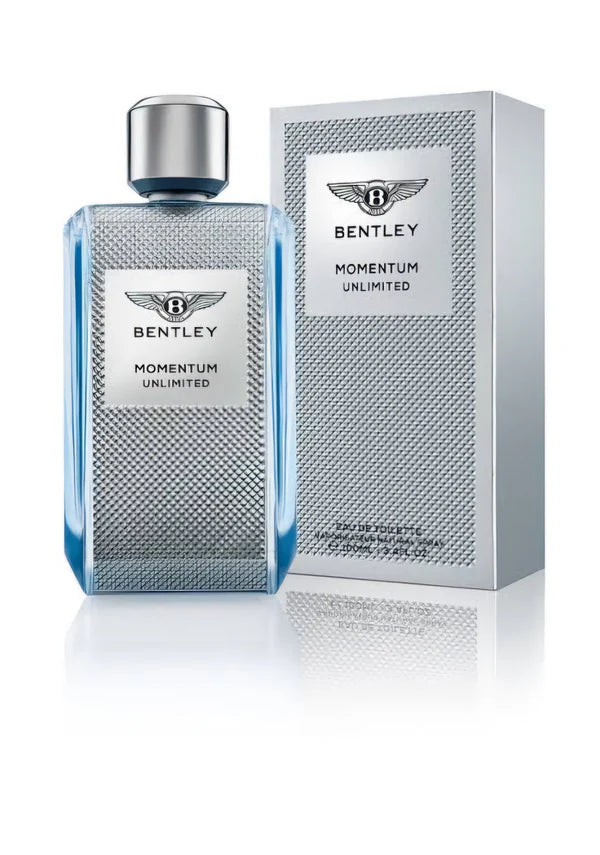 Bentley Momentum Unlimited EDT 100ml – Fresh Woody Fragrance with Modern Masculine Energy