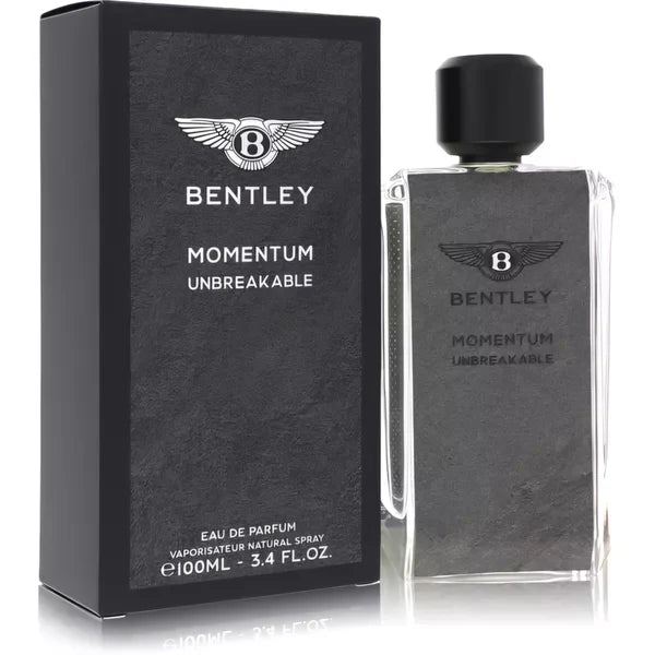 Bentley Momentum Unbreakable EDP 100ml – Bold Woody Fragrance with Lasting Masculine Sophistication