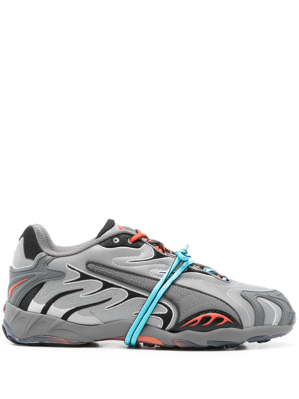 Puma x A$AP Rocky Inhale Flame-Detail Sneakers