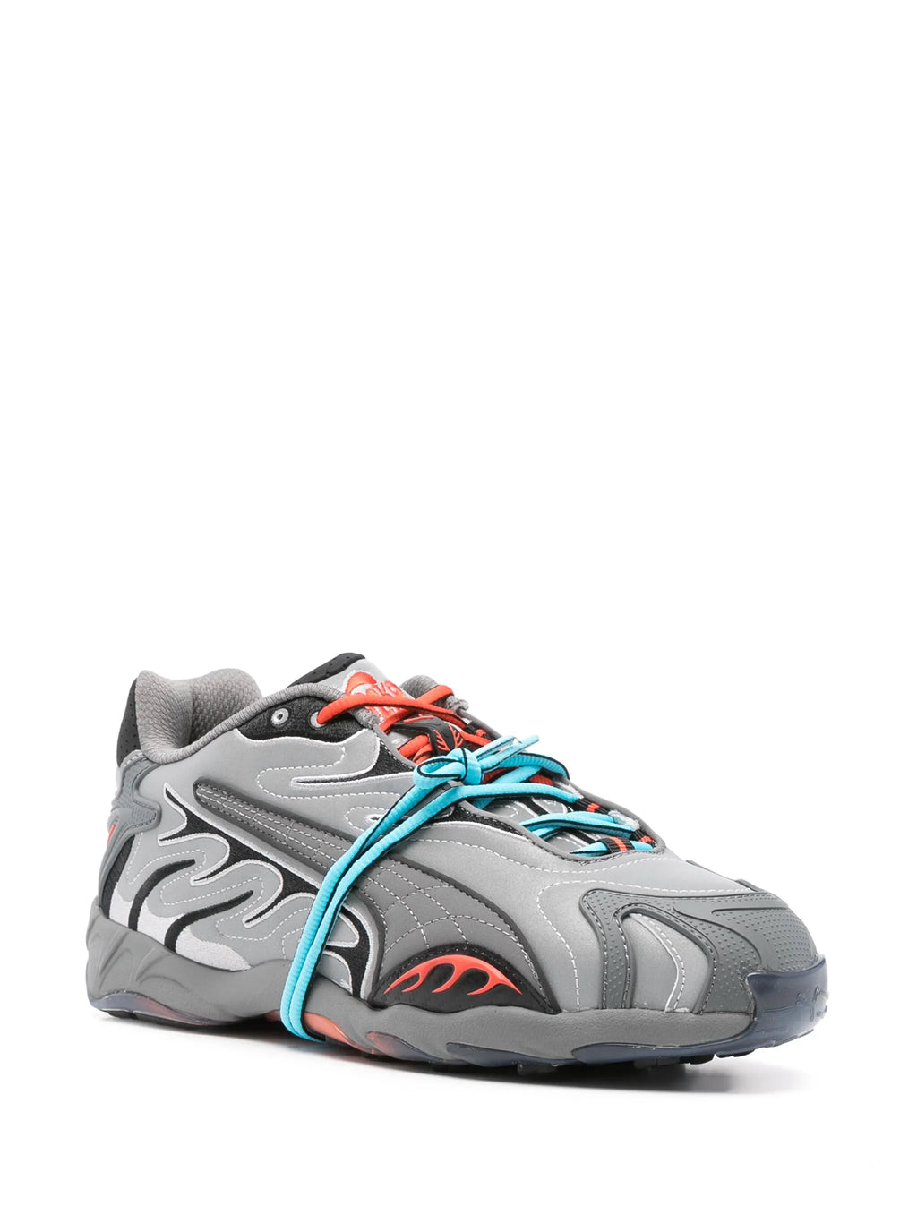 Puma x A$AP Rocky Inhale Flame-Detail Sneakers