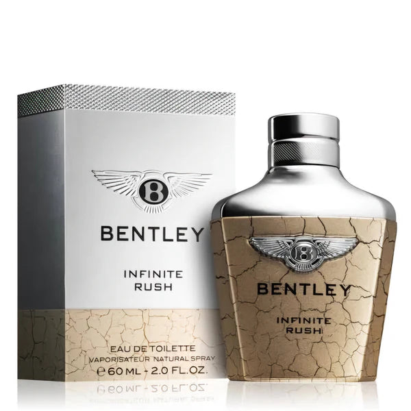 Bentley Infinite Rush Eau de Toilette 60ml – Fresh Aromatic Fragrance with Energetic Masculine Style