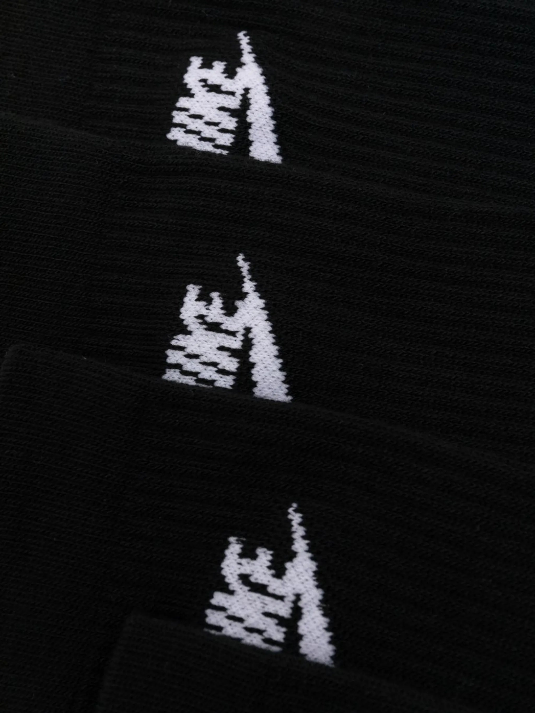 Nike 3 Pack Logo Printed Socks